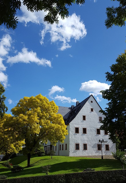 庄园 建造 Oelsnitz - 上的免费照片