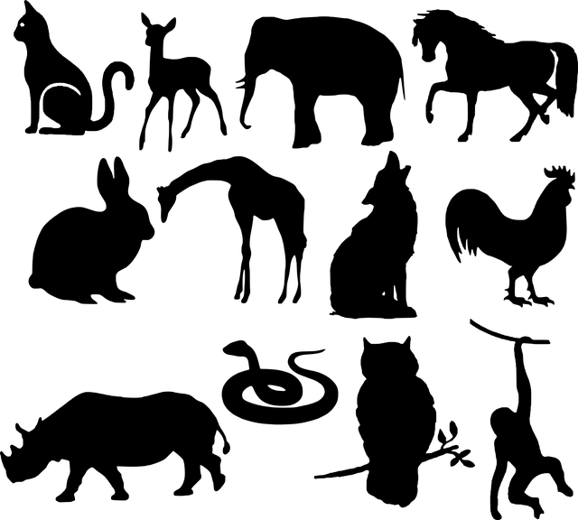 动物 轮廓 狼 - 免费矢量图形