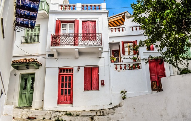 希腊 Skopelos 乔拉 - 上的免费照片