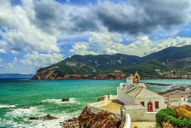 希腊 Skopelos 岛 - 上的免费照片