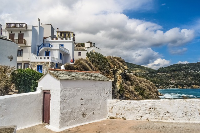 希腊 Skopelos 乔拉 - 上的免费照片