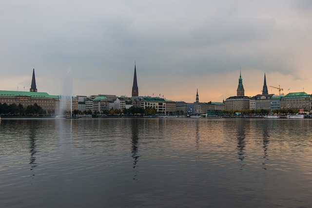 汉堡 Alster 城市 - 上的免费照片