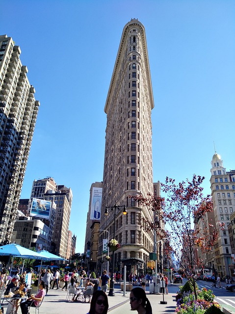 美国 纽约 扁铁建筑 - 上的免费照片