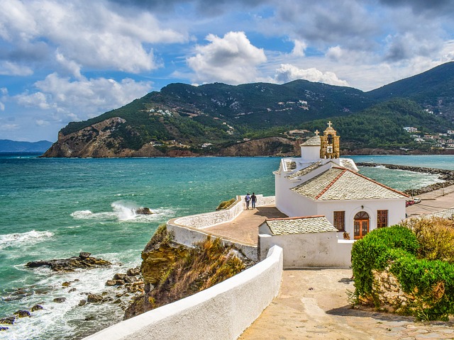 希腊 Skopelos 岛 - 上的免费照片