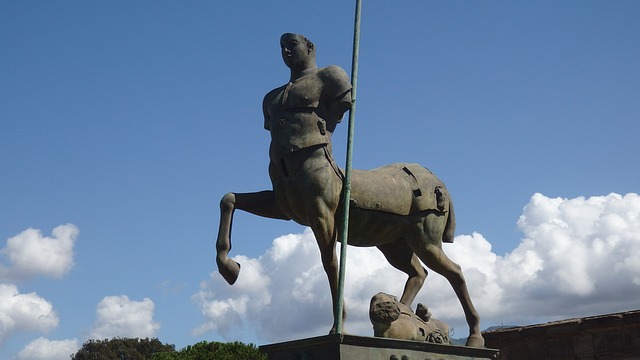 庞贝城 半人马 雕像 - 上的免费照片