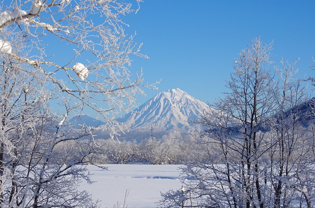 科里亚克火山 堪察加半岛 冬季 - 上的免费照片