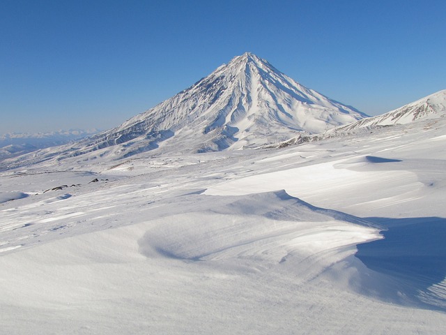 科里亚克火山 堪察加半岛 冬季 - 上的免费照片