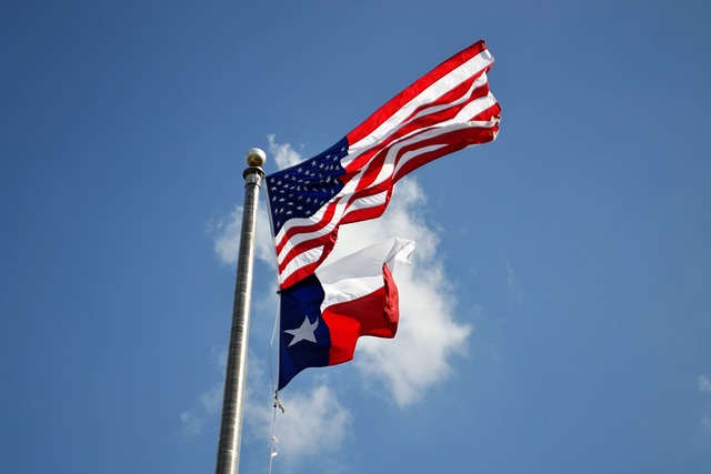 德克萨斯州旗 美国国旗 休斯顿 - 上的免费照片