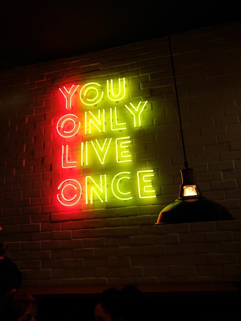 Yolo 生活 氖 - 上的免费照片