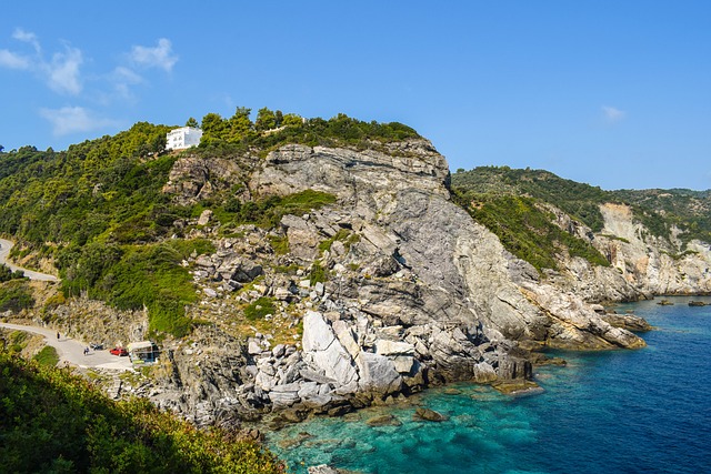 希腊 Skopelos Kastri - 上的免费照片