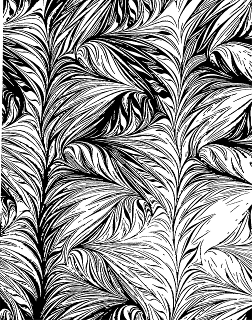 书皮漩涡 着色页 Photoshop罩 - 免费矢量图形