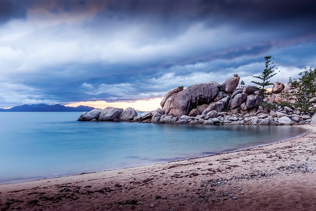 海滩清晨 亚瑟湾 磁岛 - 上的免费照片