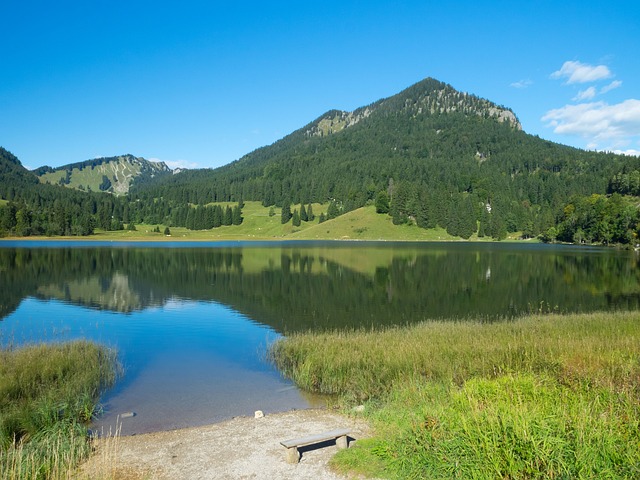 湖 Spitzingsee 巴伐利亚 - 上的免费照片