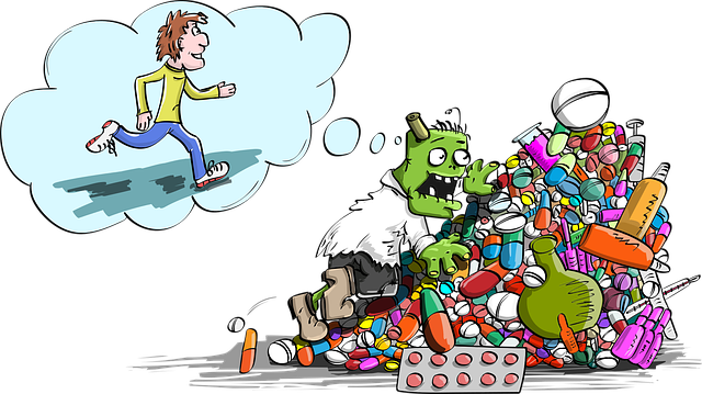 僵尸 药丸 山 - 免费矢量图形