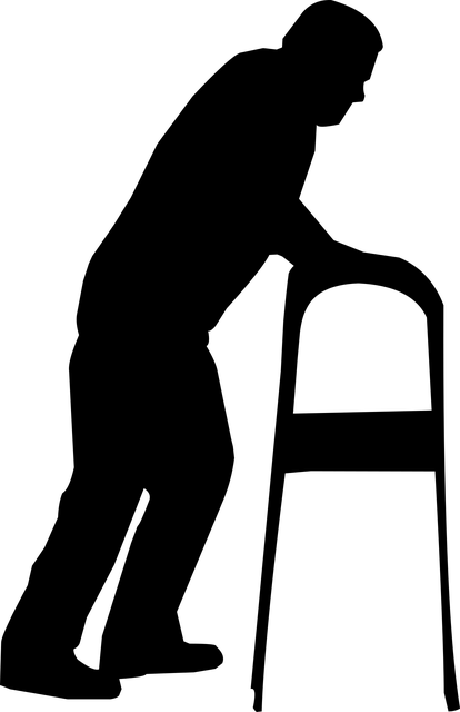 轮廓 男人 老的 - 免费矢量图形