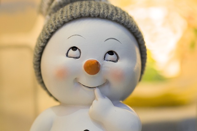 冬天 雪人 礼物 - 上的免费照片