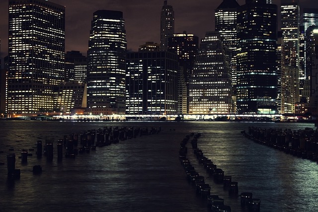 夜间摄影 曼哈顿 纽约城 - 上的免费照片