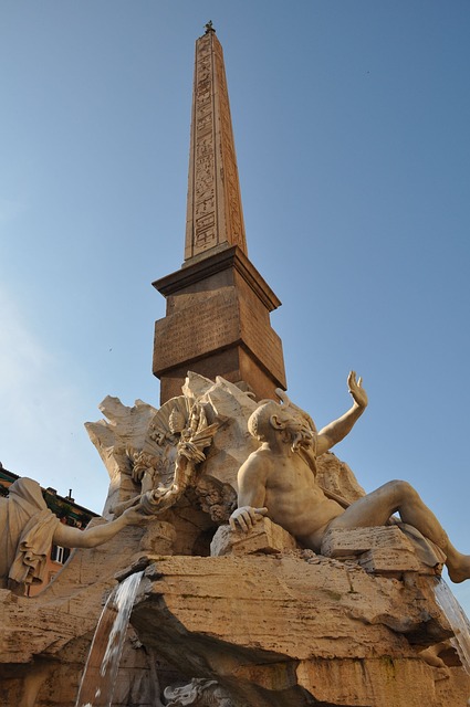 Fontana Dei Quattro Fiumi 纳沃纳广场 - 上的免费照片