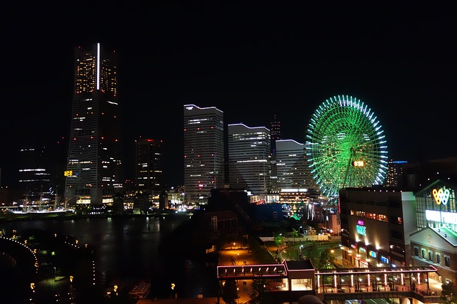 横滨 摩天轮 凑未来 - 上的免费照片