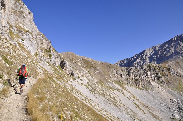 徒步旅行 格兰萨索 山 - 上的免费照片