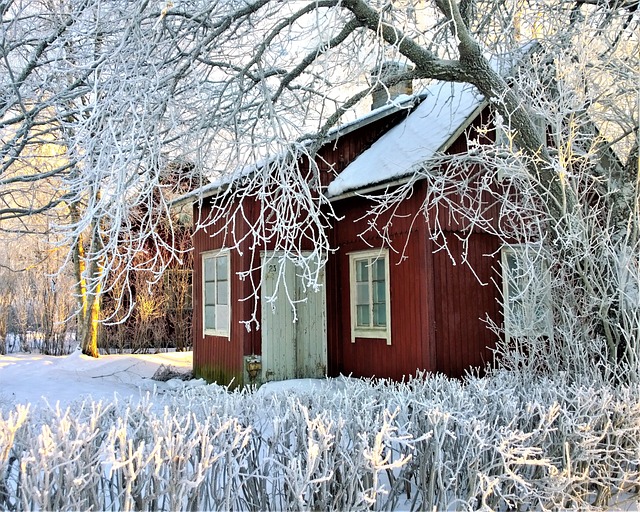 冬天 小屋 雪 - 上的免费照片