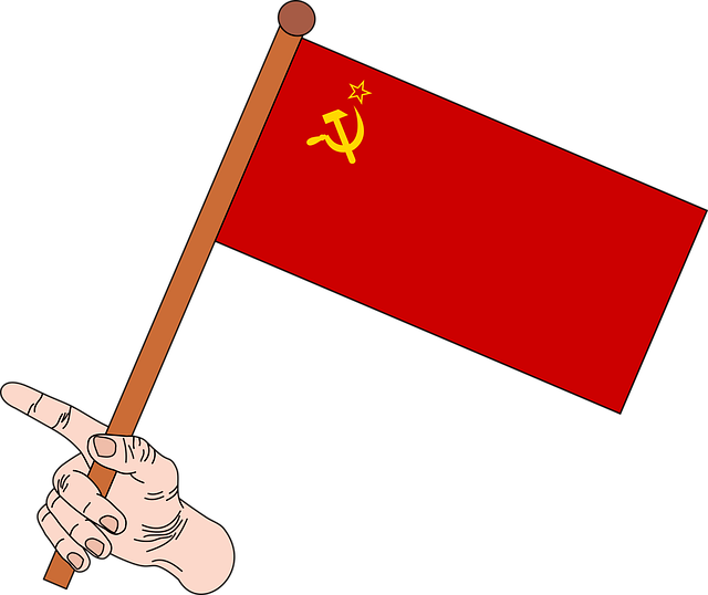 旗帜 该标志的苏联 Cccp - 免费矢量图形