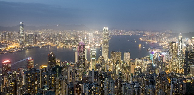 香港 晚上 城市 - 上的免费照片
