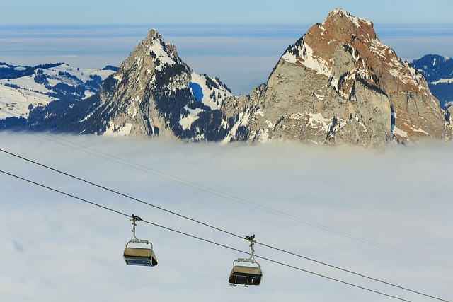 升降椅 滑雪缆车 索道 - 上的免费照片