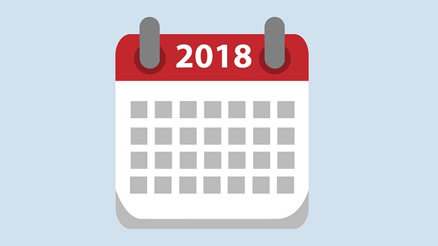 日历2018 日历 议程 - 上的免费图片