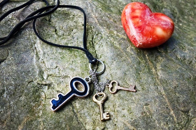 钥匙 项链 链 - 上的免费照片