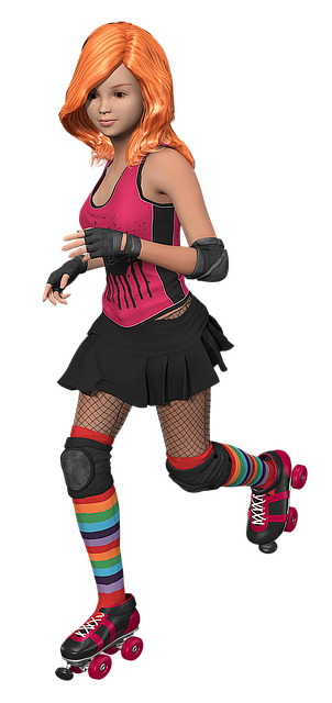 女孩 少年 旱冰鞋 - 上的免费图片