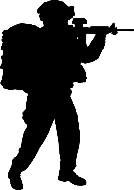 轮廓 士兵 盔甲 - 免费矢量图形