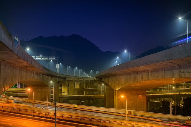 贵州春路立交桥 城市 夜晚 - 上的免费照片