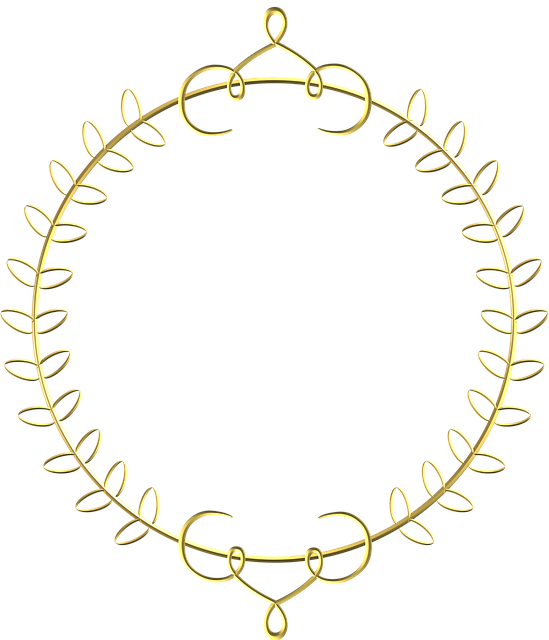 金子 框架 圆圈 - 上的免费图片