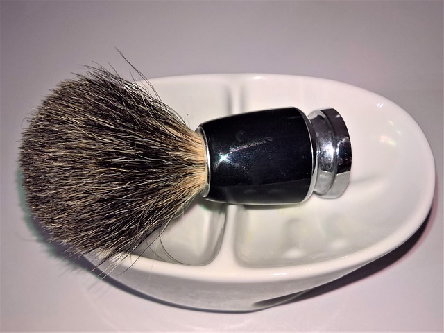 剃须刷 獾毛刷 瓷碗 - 上的免费照片