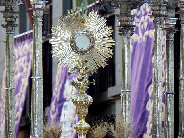 圣餐 Monstrance 游行 - 上的免费照片