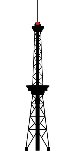 无线电塔 柏林 工业 - 免费矢量图形