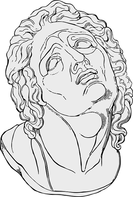 雕像 希腊语 摔碎 - 免费矢量图形