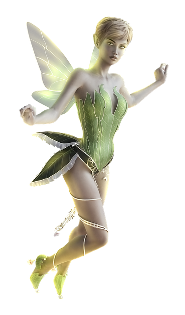仙女 绿色 幻想 - 上的免费图片