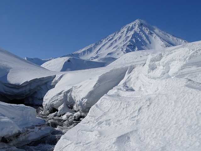 山 火山 冬季 - 上的免费照片