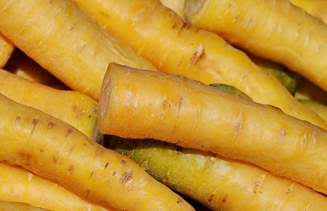 黄色的胡萝卜 种类 香醇-黄色 - 上的免费照片