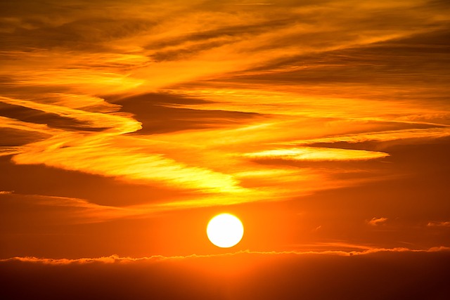 太阳 日落 落山的太阳 - 上的免费照片