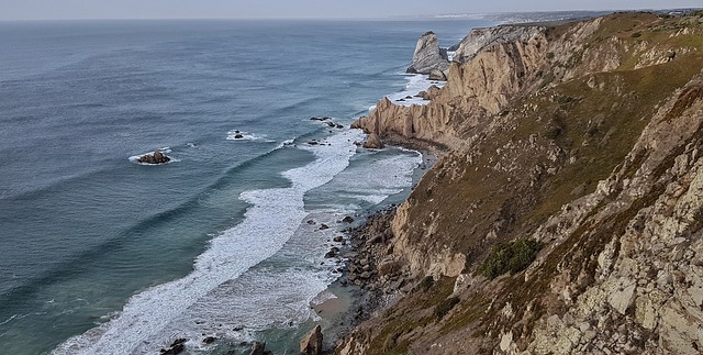 悬崖 Cabo Da Roca 海 - 上的免费照片