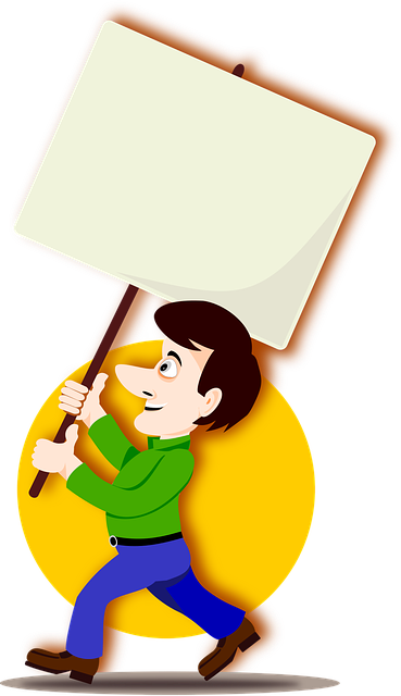 抗议者 海报 抗议 - 免费矢量图形