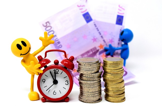 时间就是金钱 钞票 硬币 - 上的免费照片