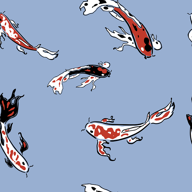 图案 鱼 鲤鱼 - 免费矢量图形
