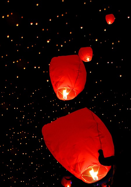 天灯 庆典 祈禱 - 上的免费照片