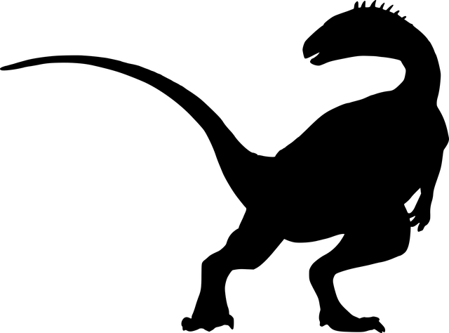 轮廓 恐龙 史前 - 免费矢量图形