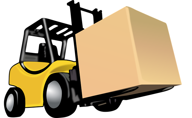 叉车 工业的 卡车 - 免费矢量图形