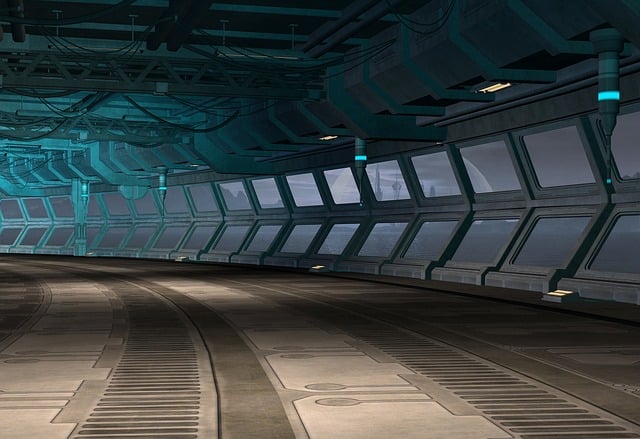 飞船 走廊 3D - 上的免费图片
